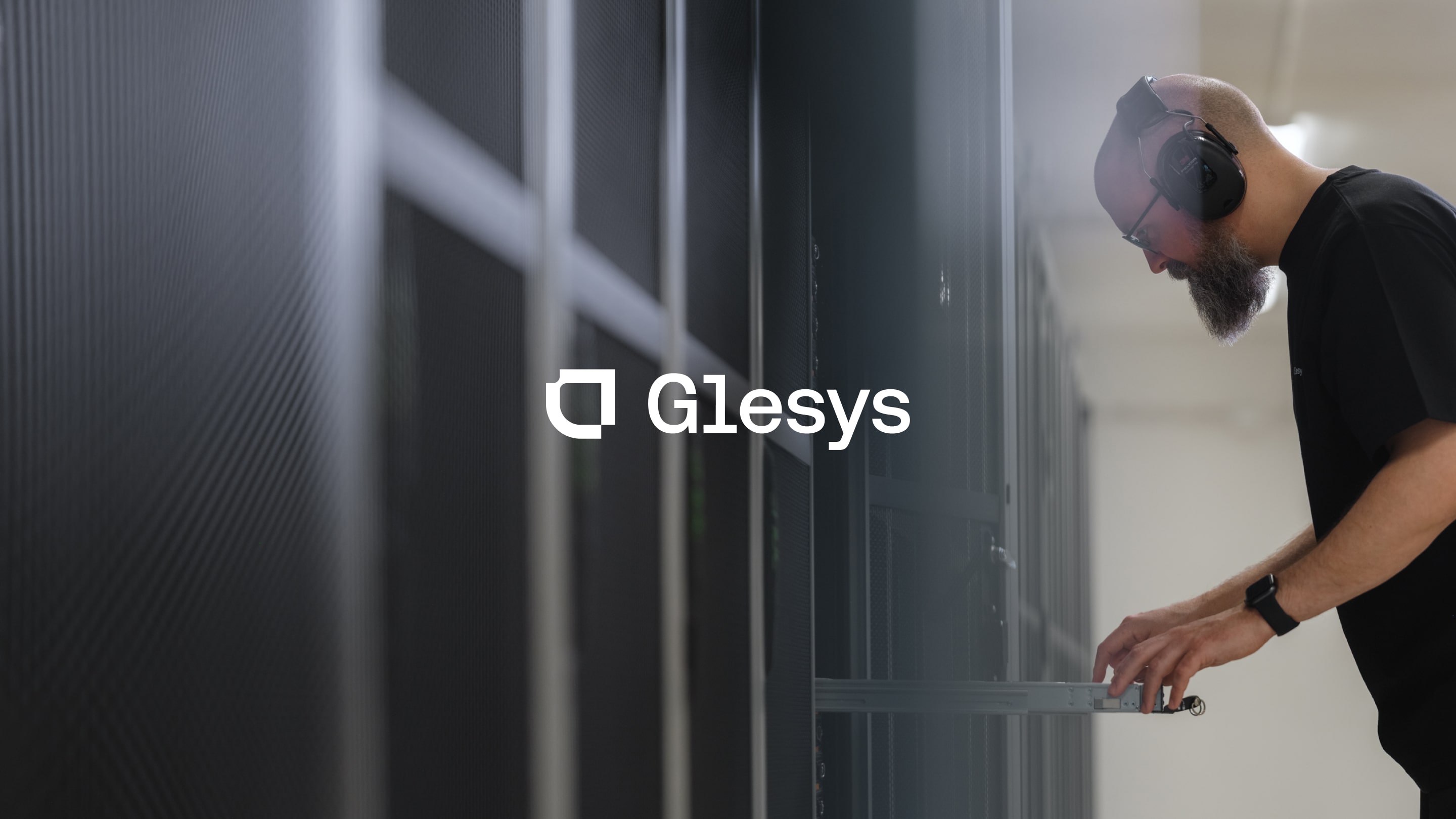 Glesys visual identity